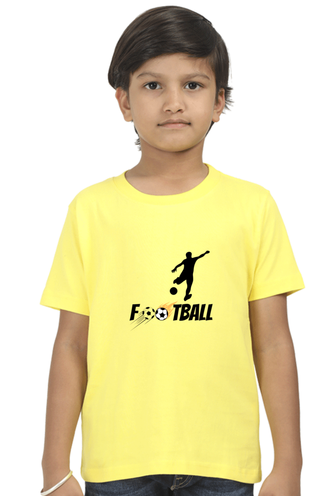 Boys Cotton T-Shirt - Football Goal