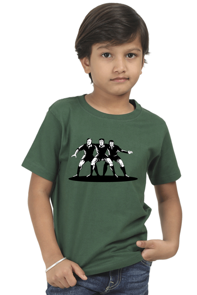 Boys Cotton T-Shirt - Rugby