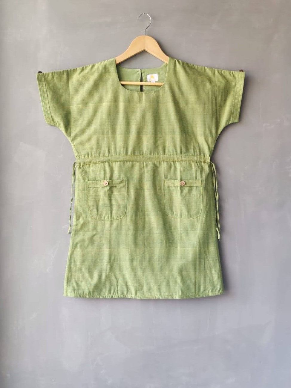 Kaftan Styled Dress - Green