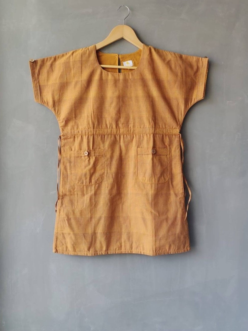 Kaftan Styled Dress - Orange