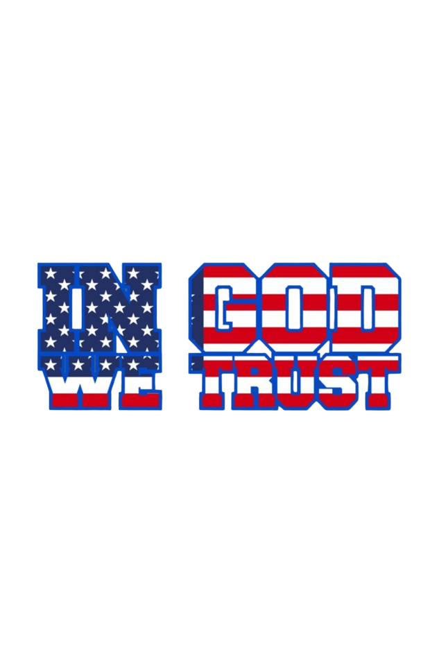Women's Terry Oversized T-Shirt - In God We Trust