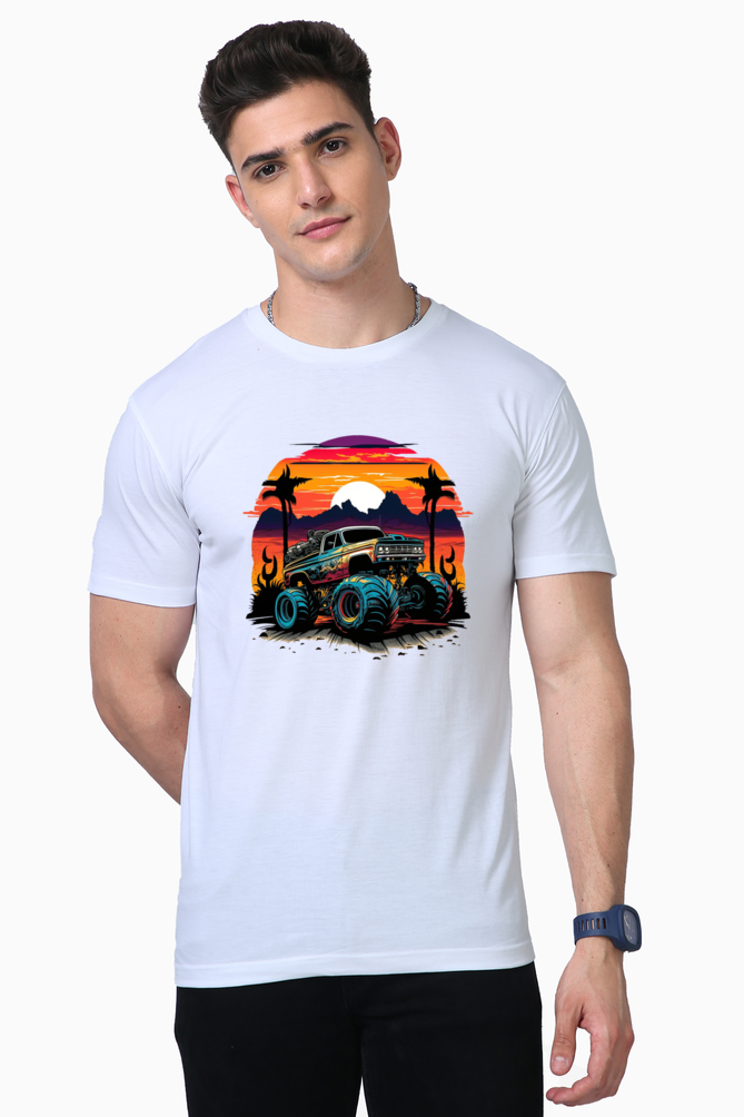 Men's Supima T-Shirts - Desert Racing