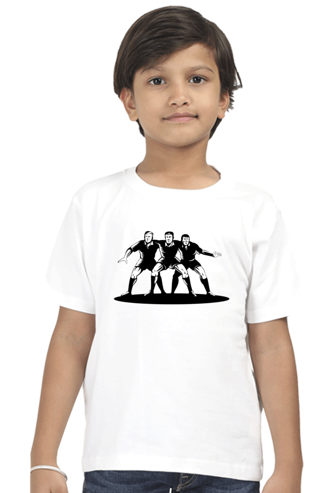 Boys Cotton T-Shirt - Rugby