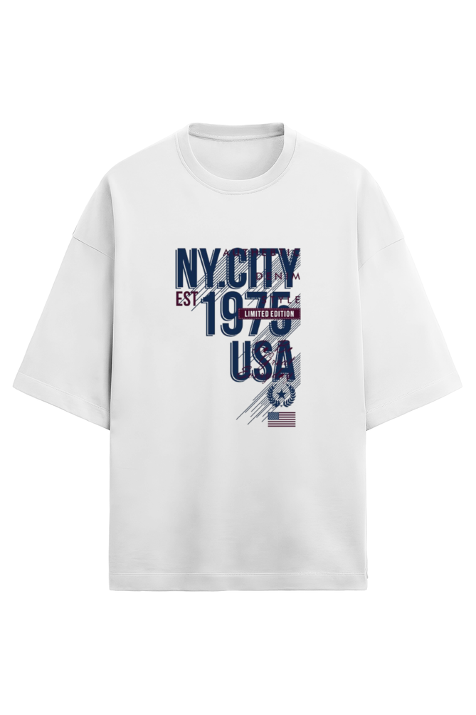 Women's Terry Oversized T-Shirt - NY City 1975