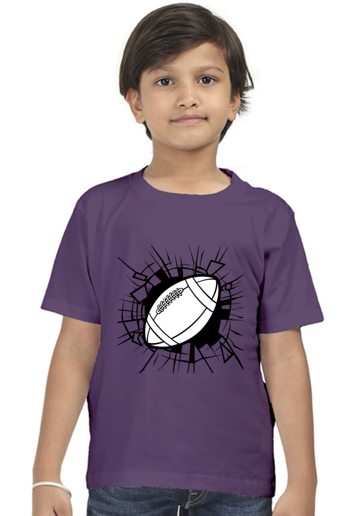 Boys Cotton T-Shirt - American Football