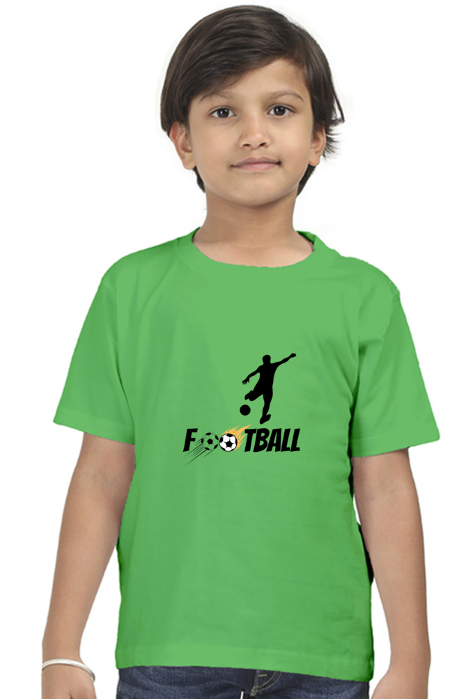 Boys Cotton T-Shirt - Football Goal