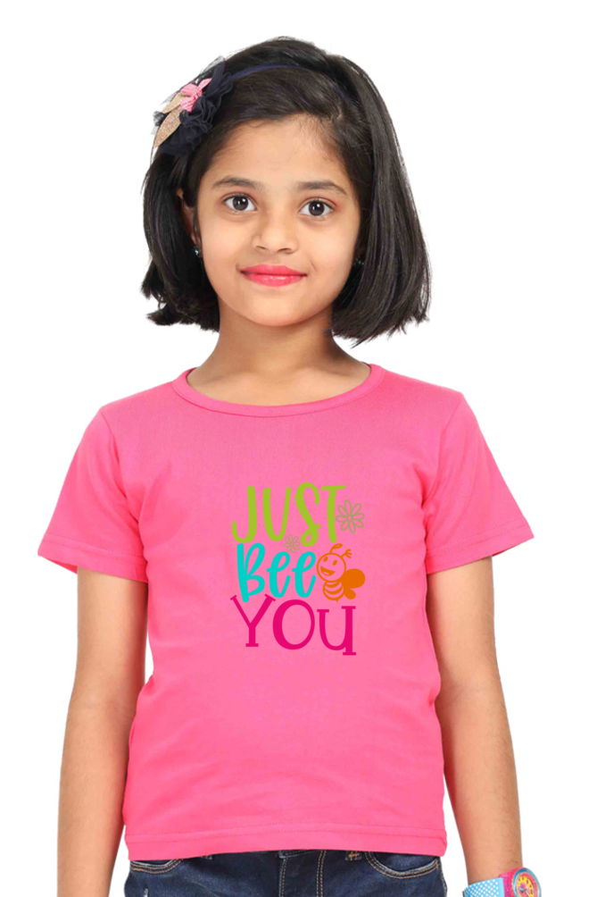 Girls Cotton T-Shirts - Just Bee You