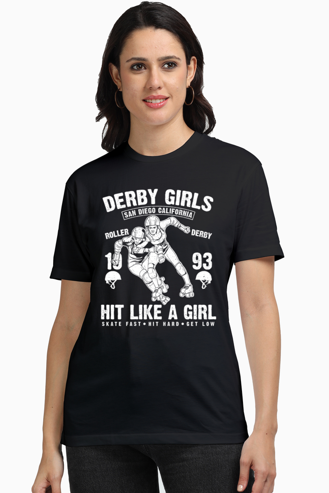 Women's Supima T-Shirts - Derby Girls
