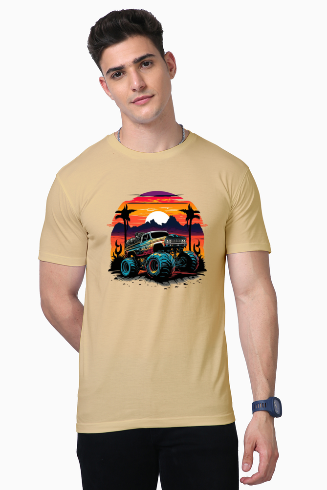 Men's Supima T-Shirts - Desert Racing