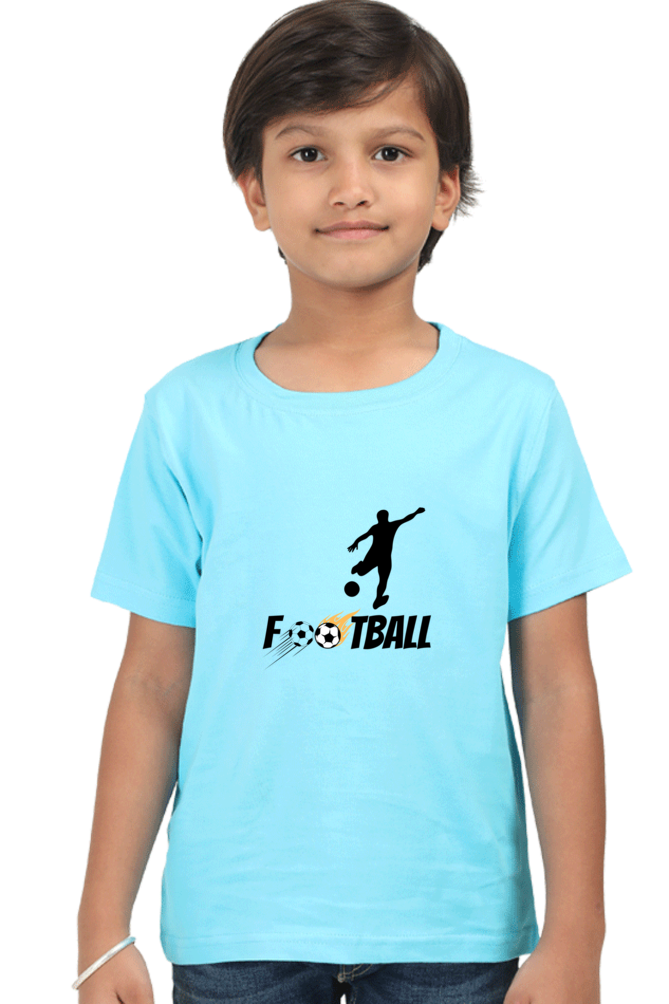 Boys Cotton T-Shirt - Football Goal