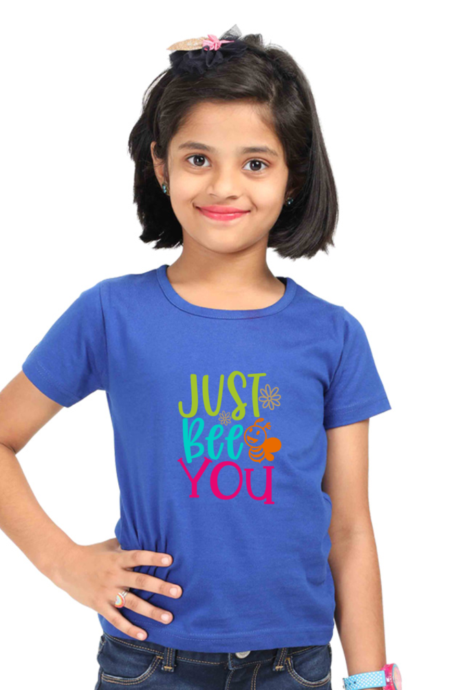 Girls Cotton T-Shirts - Just Bee You